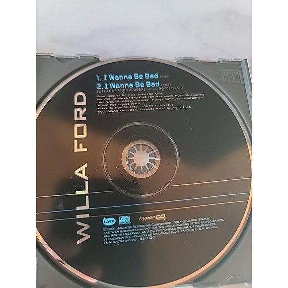 I Wanna Be Bad [Single] by Willa Ford (CD, May-2001, Atlantic (Label)) - Picture 8 of 10